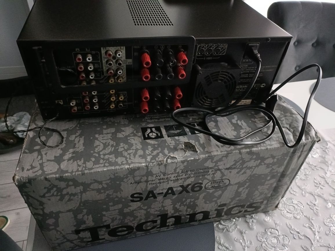 Amplituner Technics SA-AX 6 stan bardzo dobry z prywatnej kolekcji