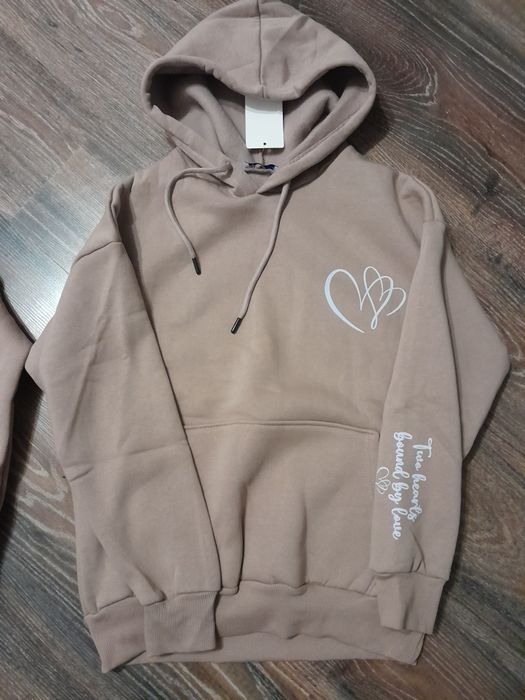 Худі трьохнитка на флісі,Туреччина,бєж,С-М