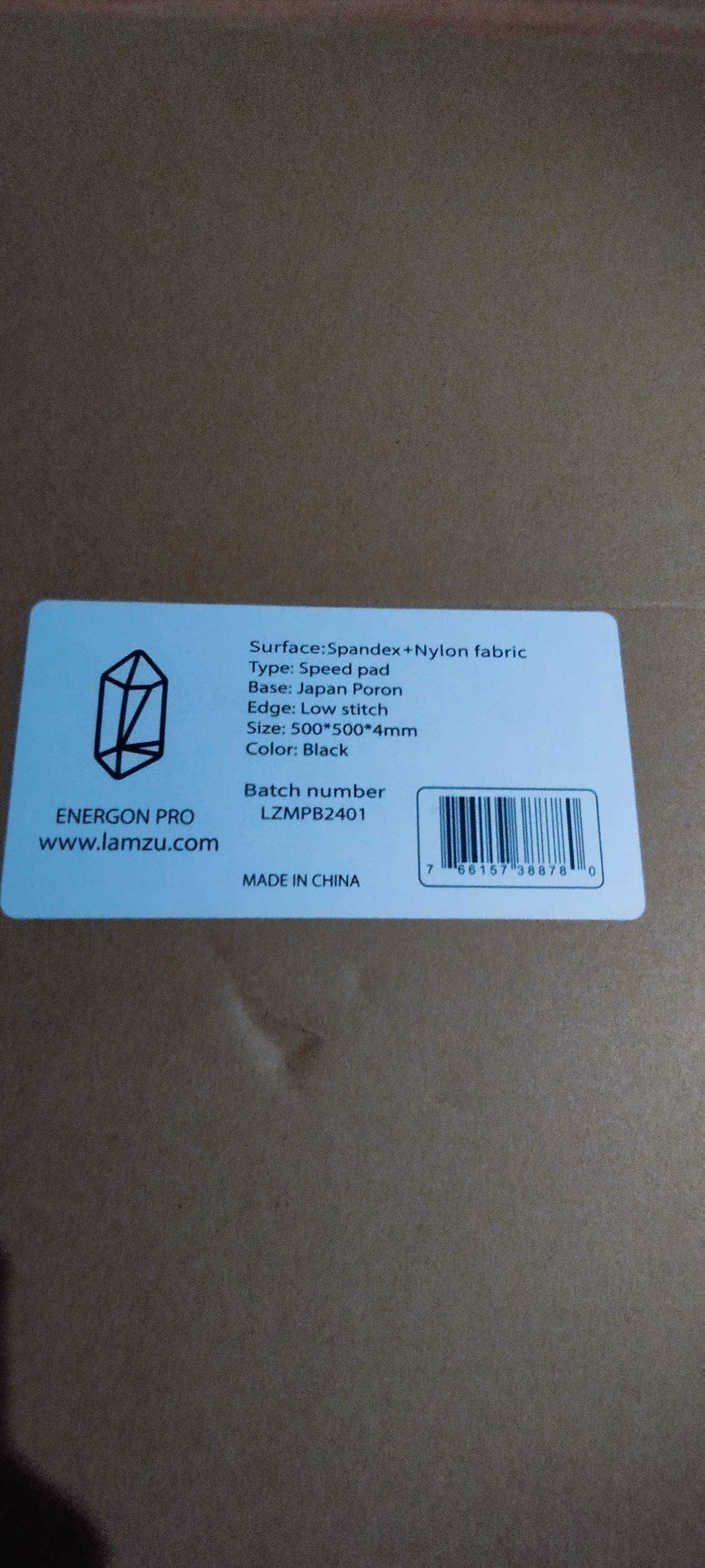 Mousepad Lamzu Energon Pro - (NUNCA USADO)