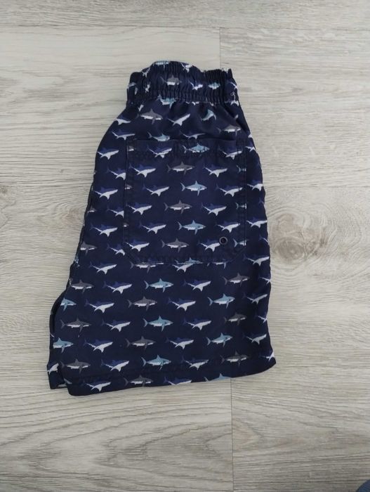 szorty kąpielowe Next, spodenki kąpielowe w delfiny rozm. 122/128