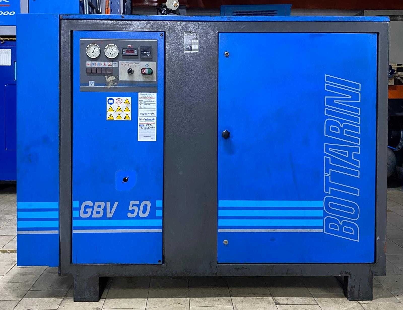 Compressor de Parafuso Bottarini GBV 50