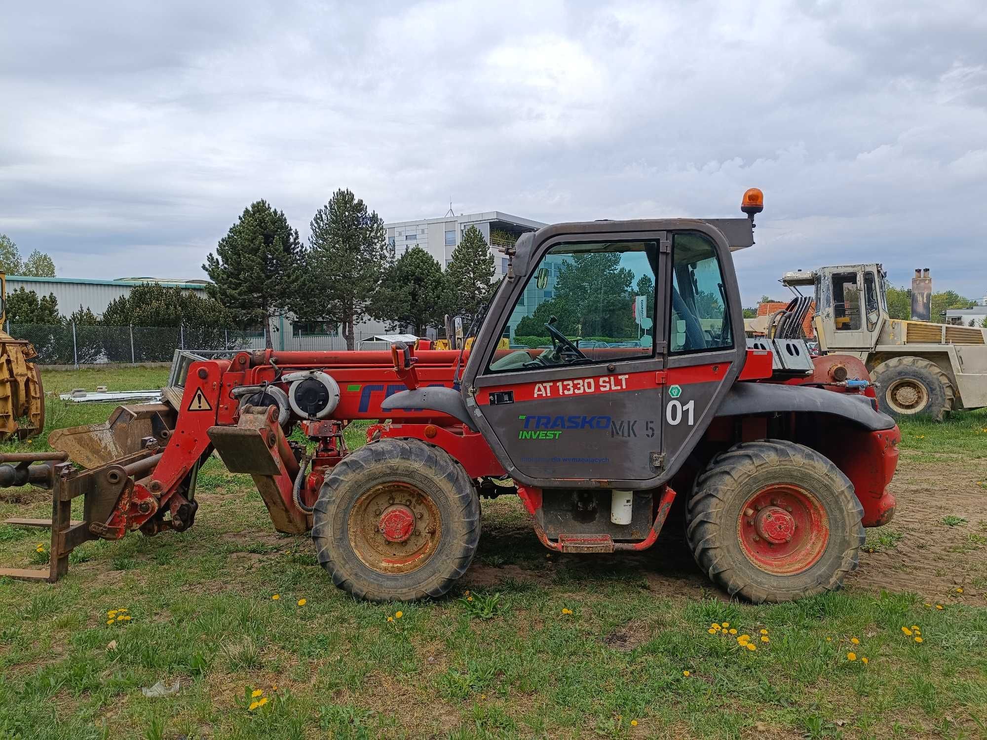 Manitou SRL AT 1330 SLT 2001 r, kosz, widły, łyżka