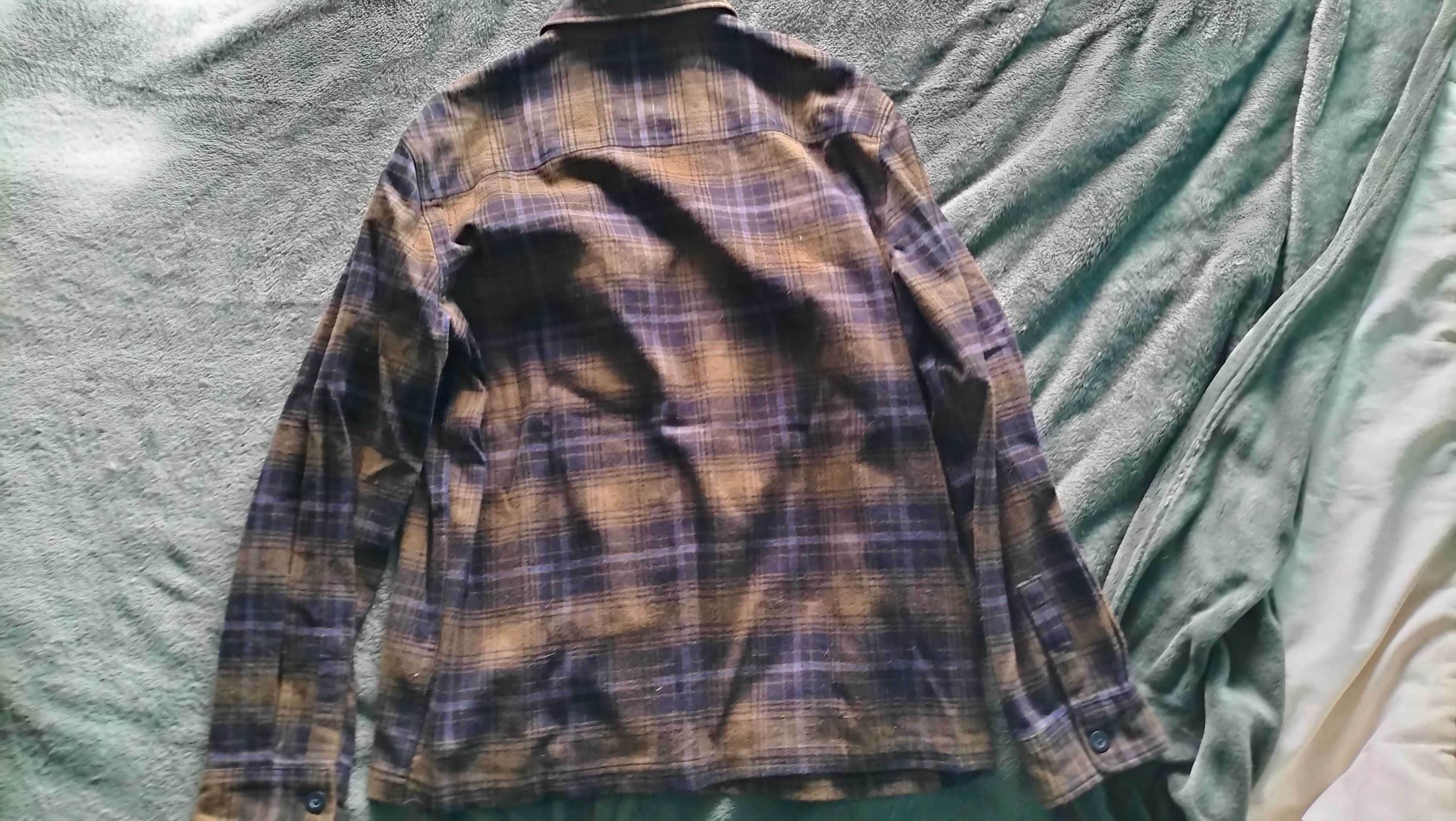 Camisa de flanela com fecho H&M tamanho L