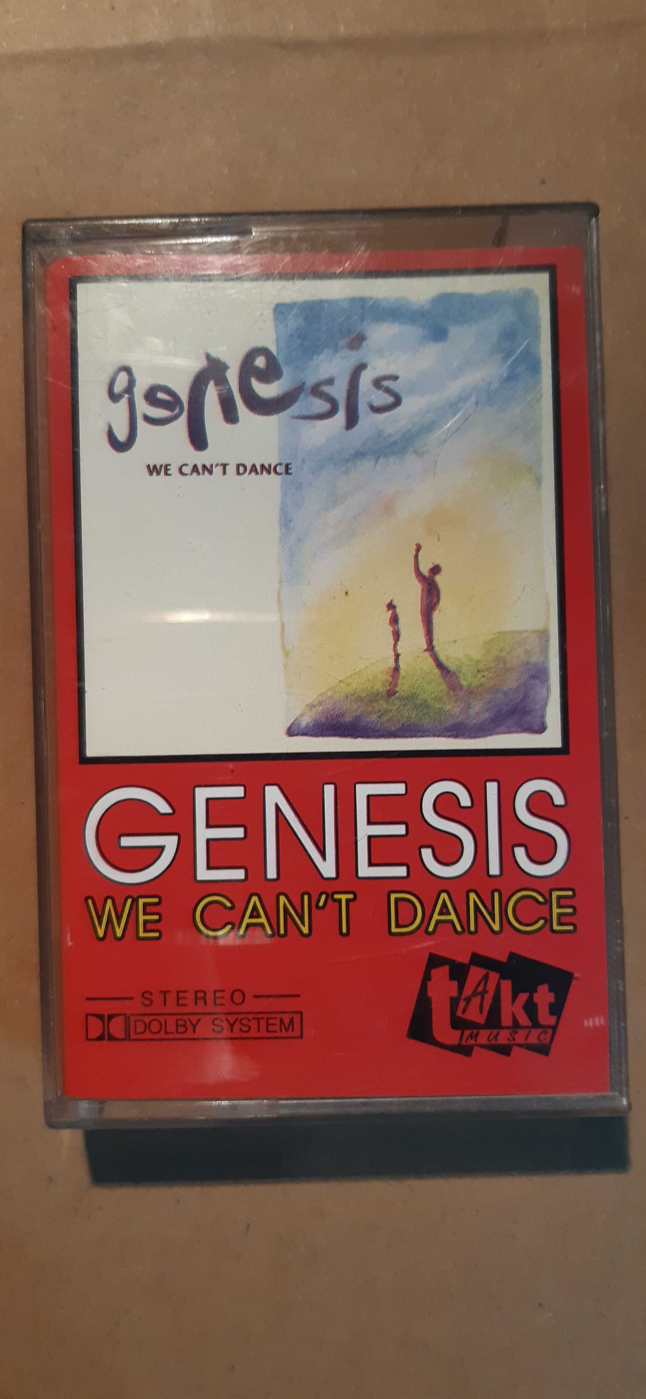 kaseta magnetofonowa genesis we can't dance