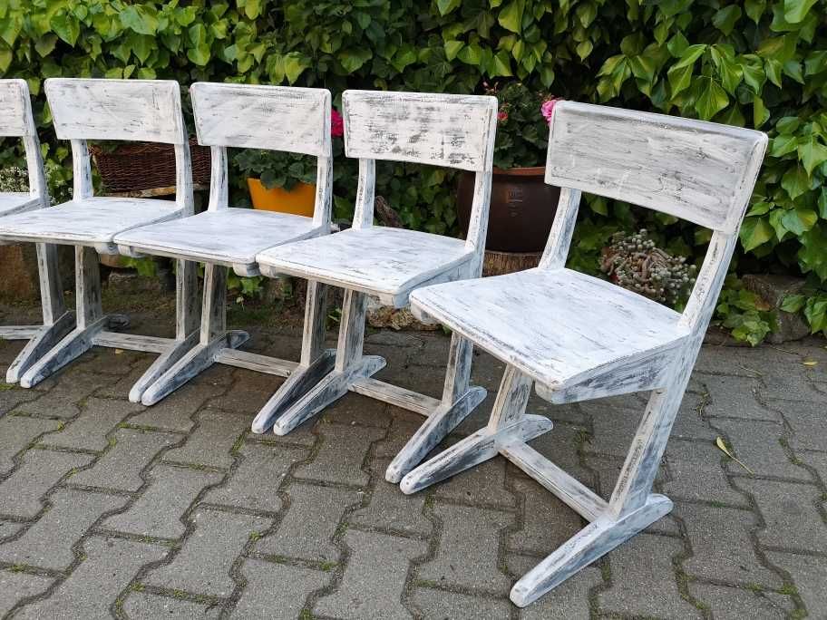 krzesło zestaw vintage dekoracja lata 60 retro ogród wiosna lato taras