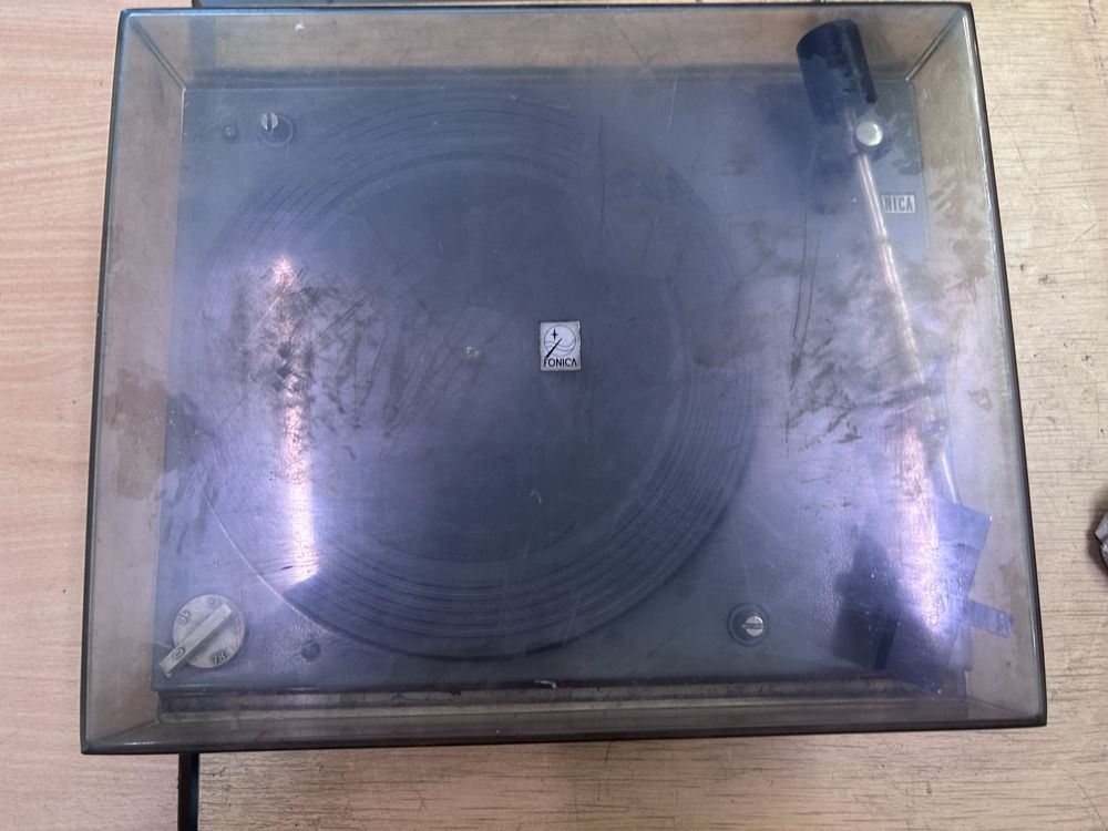 Gramofon Fonica lampowy do naprawy