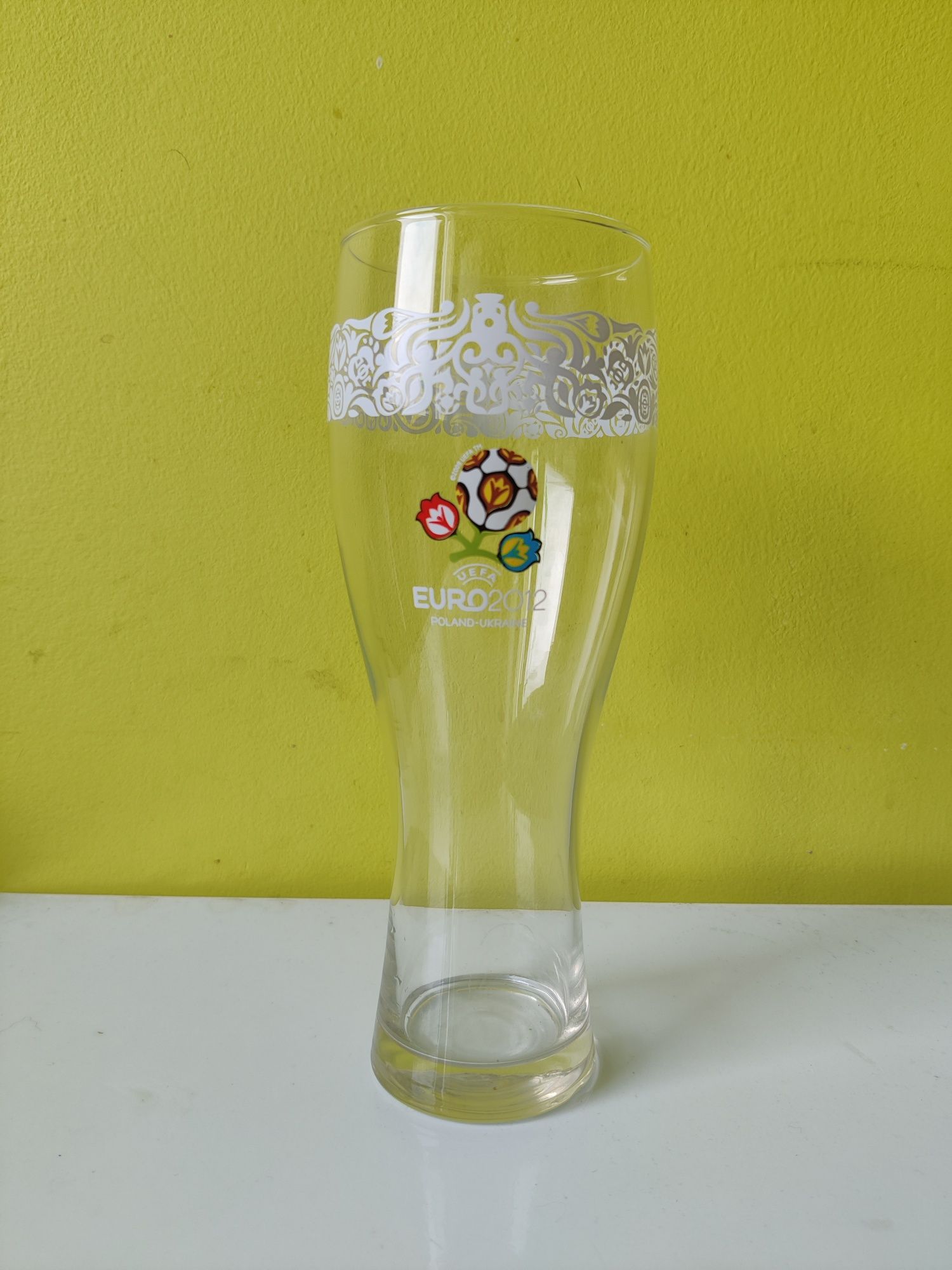 Kolekcjonerska szklanka kufel do piwa Euro 2012 limitowana edycja 0.5L