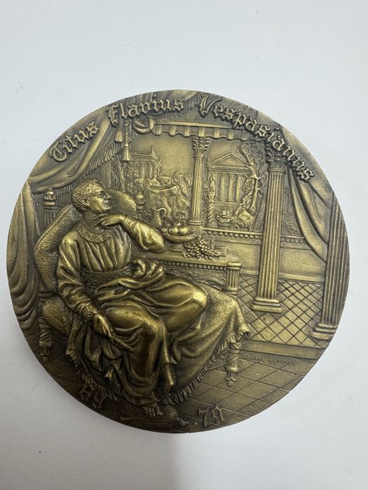 Medalha Bronze Citus Flanius Vespasiamus