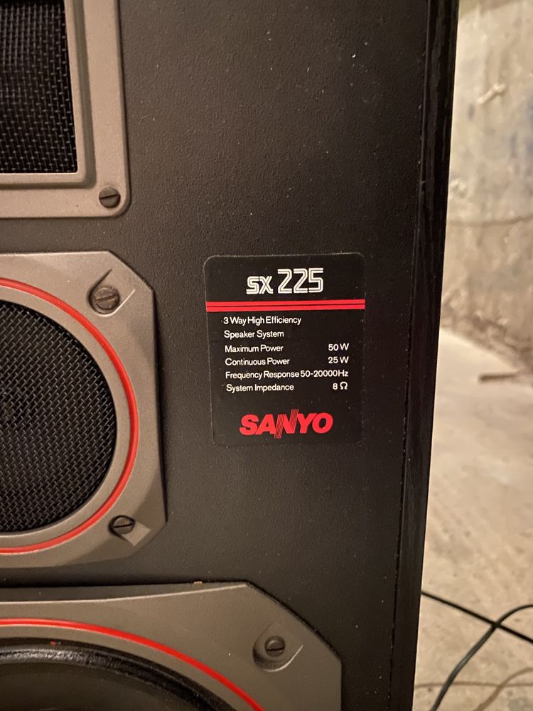 Głośniki Sanyo 50W