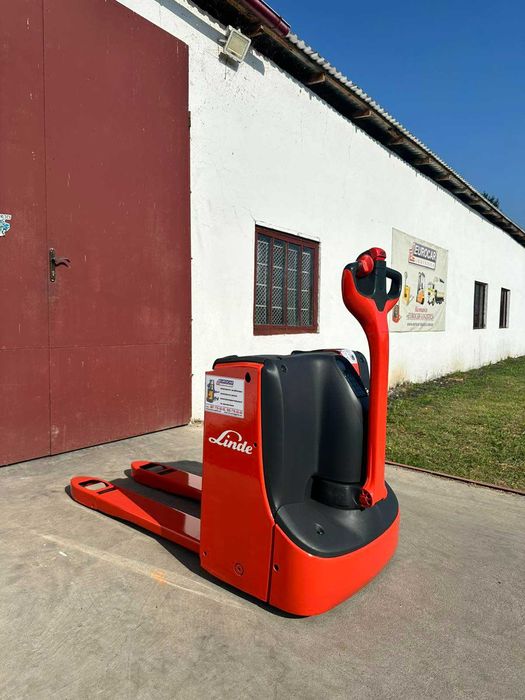 Штабелер електричний навантажувач рокла №1289 LINDE T18 2019