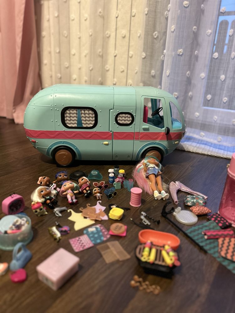 L.O.L OMG kamper camper + lalki + akcesoria