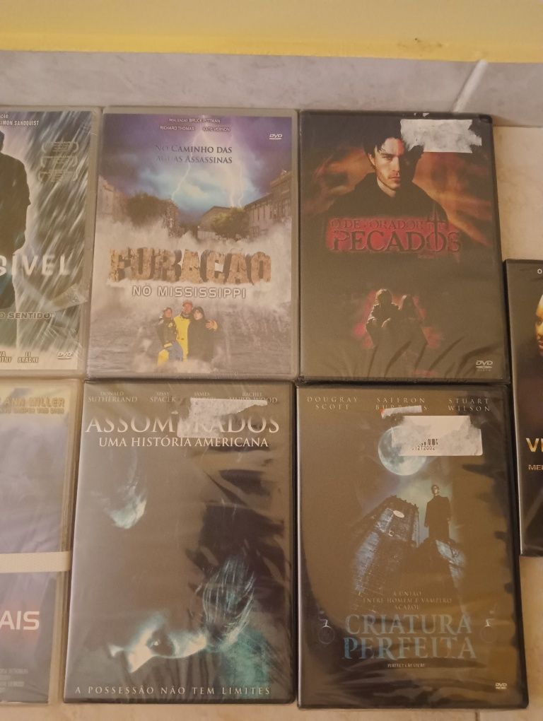 Filmes DVD novos e embalados