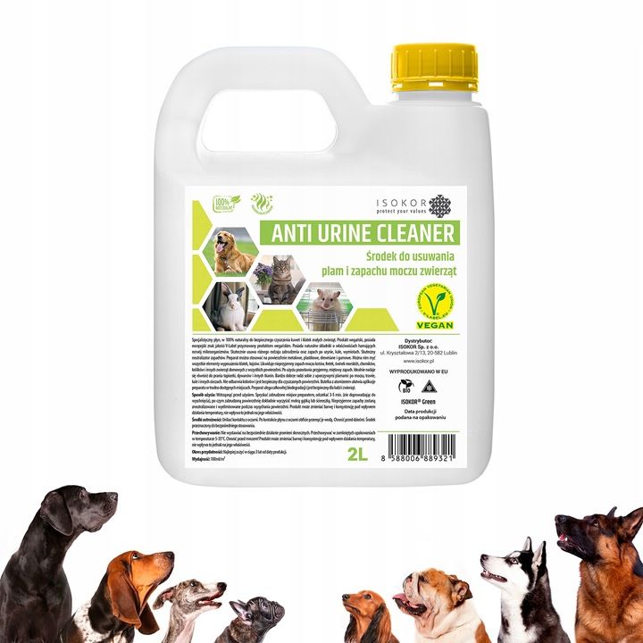 Neutralizator Zapachu Moczu Psa 500ml Isokor