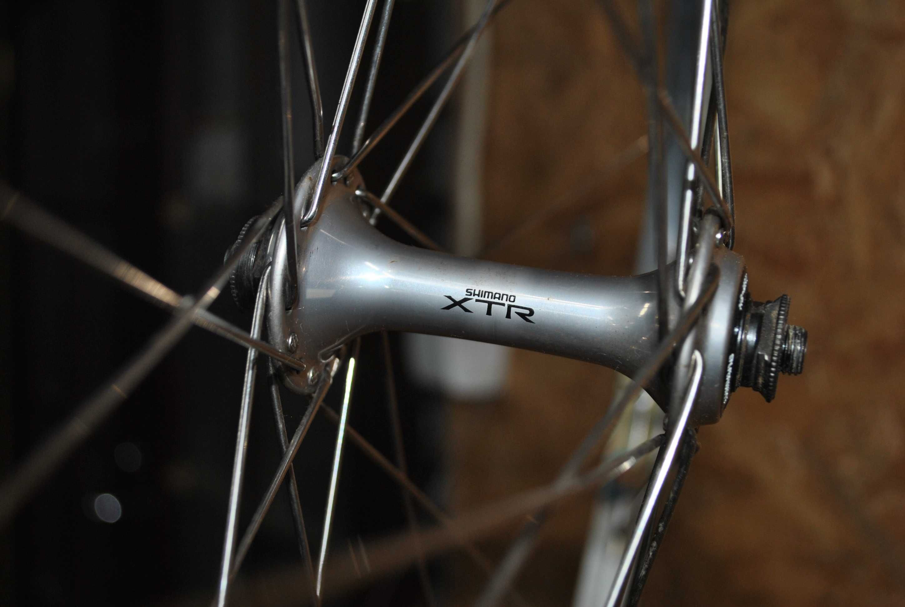 Koło retro mtb 26 XTR 900 sun chinook wheelsmiths spokes