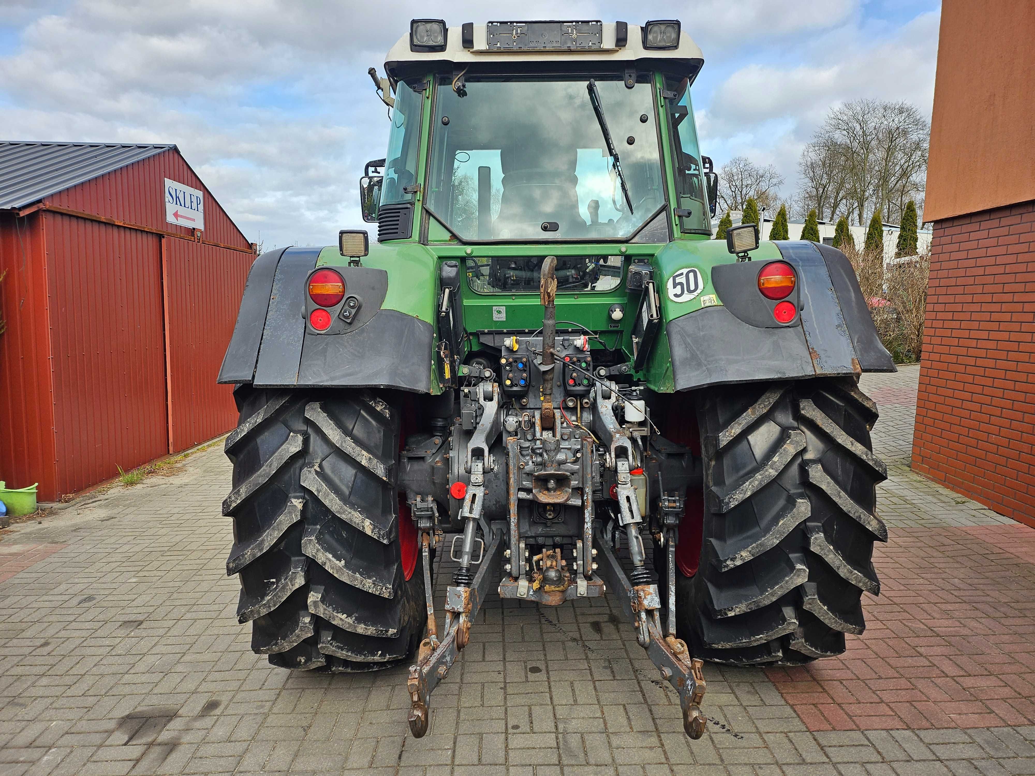 Fendt 718 Vario TMS z Niemiec Pneumatyka, 55km/h, Przedni Tuz i Wom