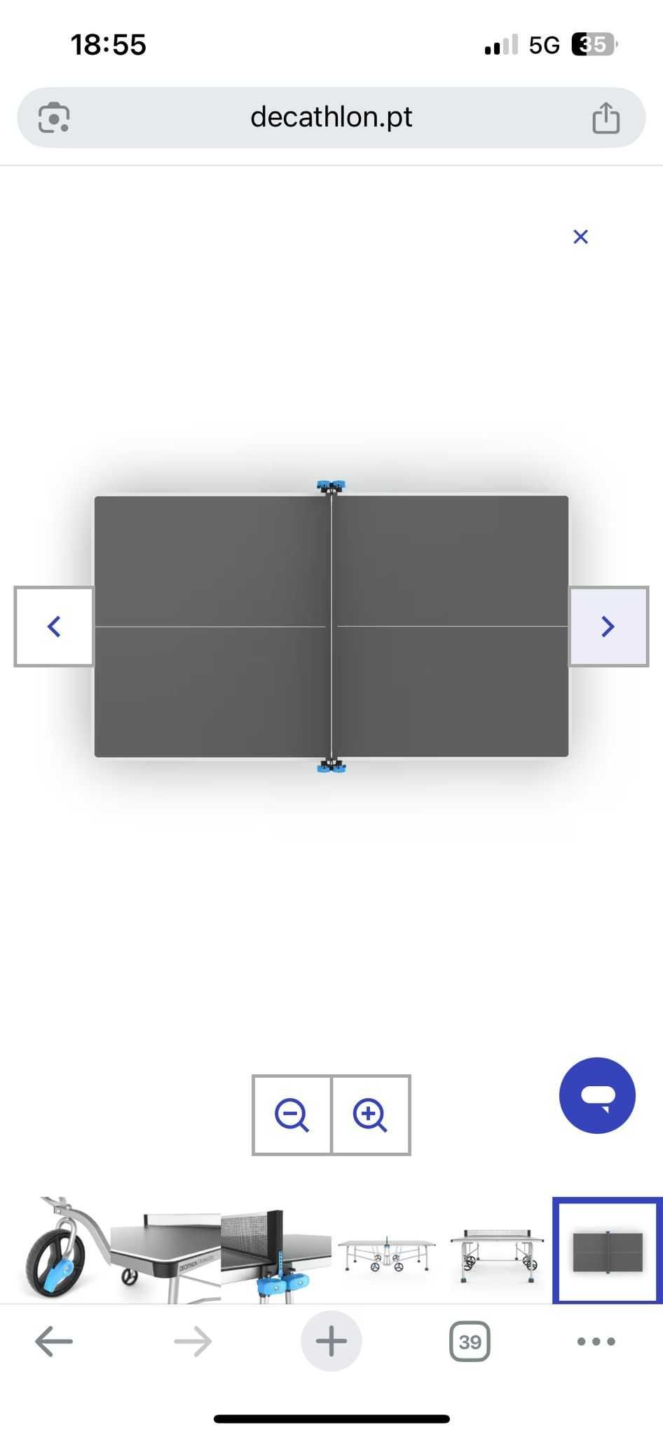 mesa ping pong usada pongori