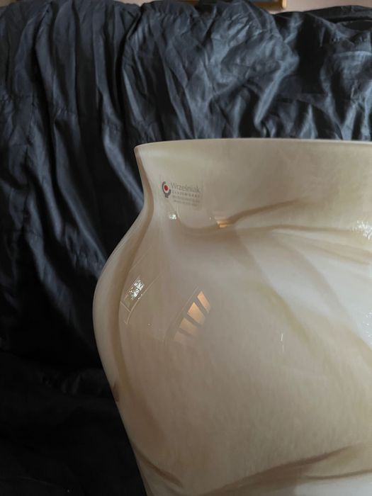 Dzbanek, wazon, flakon firmy Wrześniak glass work. Prezent, ozdoba