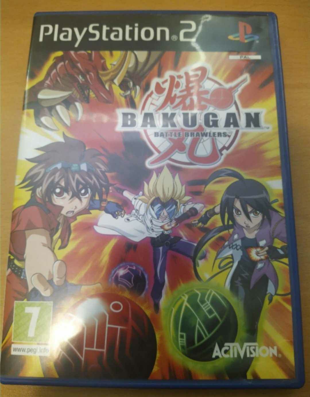 Bakugan na konsole PlayStation 2 ps2