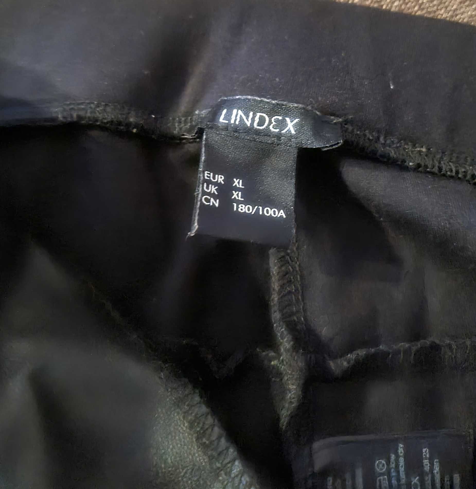 LINDEX Leginsy przód eco skóra roz XL