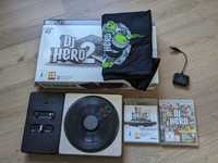 DJ Hero PS3 - zestaw 2 gry, gramofon, koszulka, pudełko