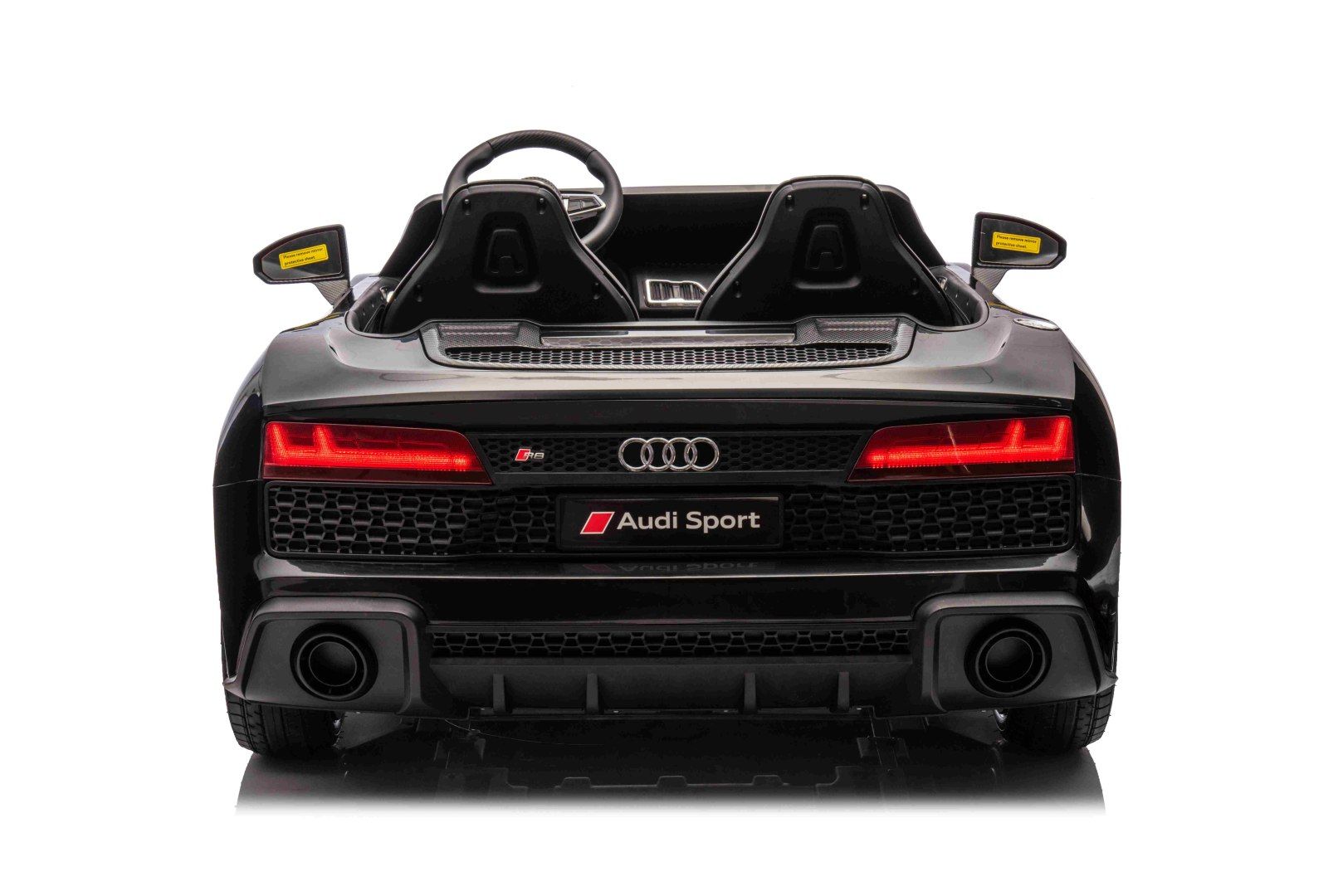Dwuosobowy MAX 100Kg 2x200W 24V14Ah Auto na akumulator Audi Spyder R8