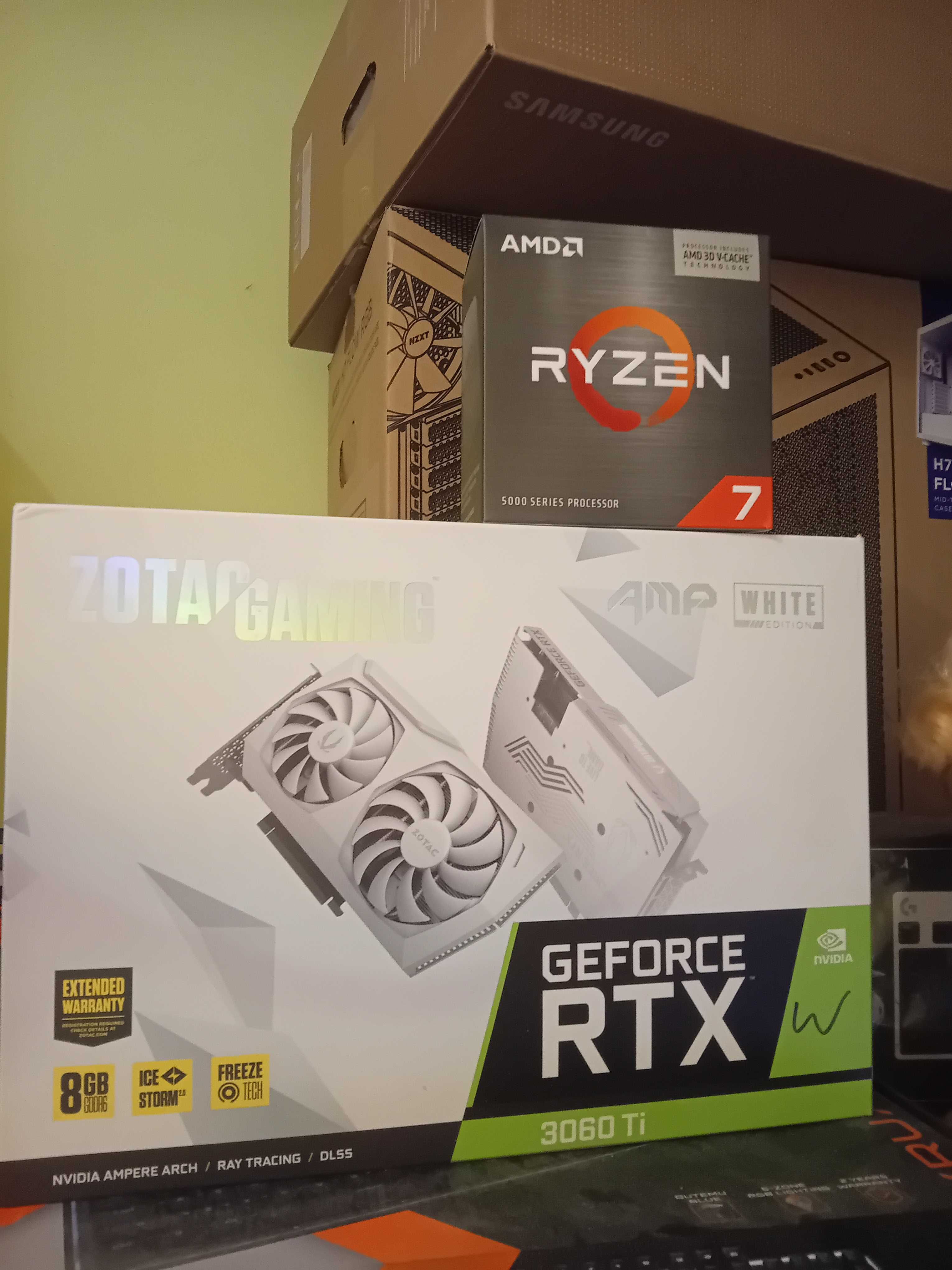 Komputer Gamingowy Ryzen 7 5800X3D RTX 3060TI