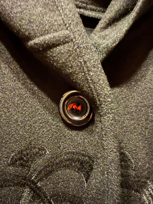 Czarne ponczo Desigual