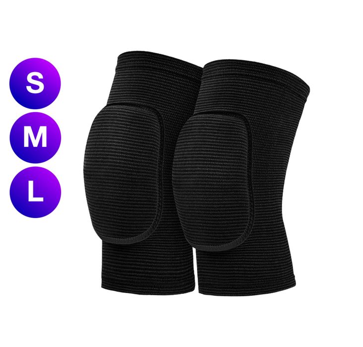 Наколінники чорні для танців (спорту) або волейболу