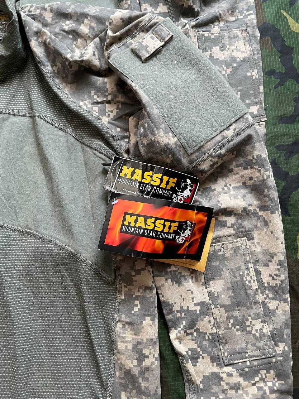 Рубашка ubacs MASSIF US Army Combat Shirt Flame Resistant ACS acu