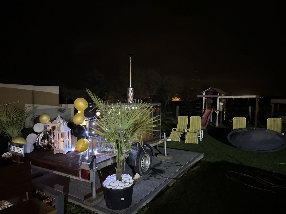 Mobilne Spa, Jacuzzi, Bania, Ruska Bania, Balia " NA WYNAJEM "