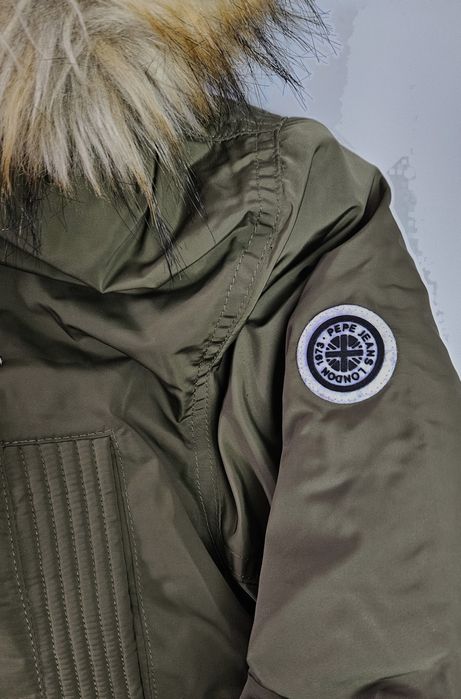 Płaszcz Męski Puchowy Pierre Cardin Zielony Rozmiar Xs