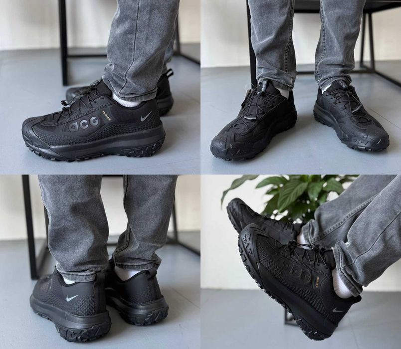 Мужские кроссовки Nike ACG Mountain Fly 2 Low Gore-Tex Black 41-46 Хит