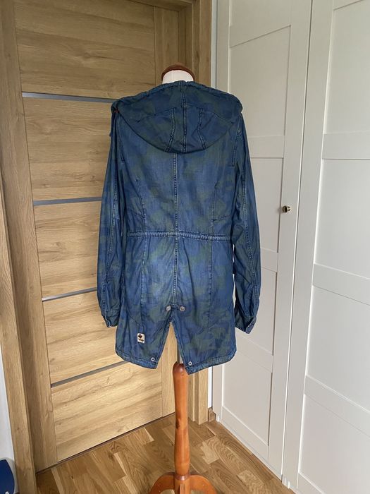 Khujo jeansowa parka r. M