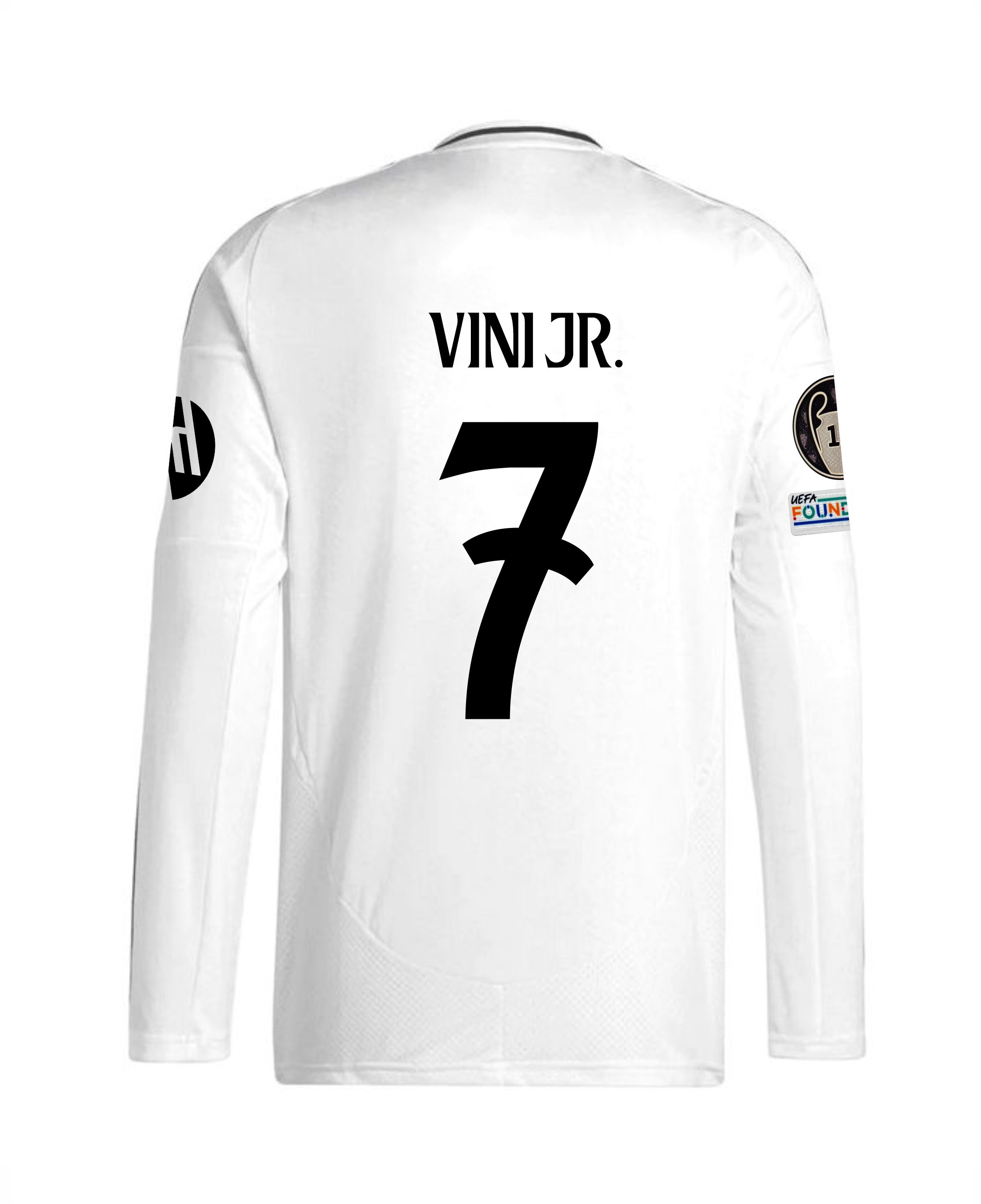 Koszulka Real Madryt 24/25 LM domowa longsleeve VINI JR. 7 r. M 48h
