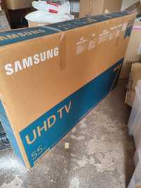 Samsung telewizor płaski uhd LCD 55 cali 7 series nu7000 uszkodzony