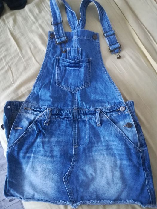 Spódniczka na szelkach