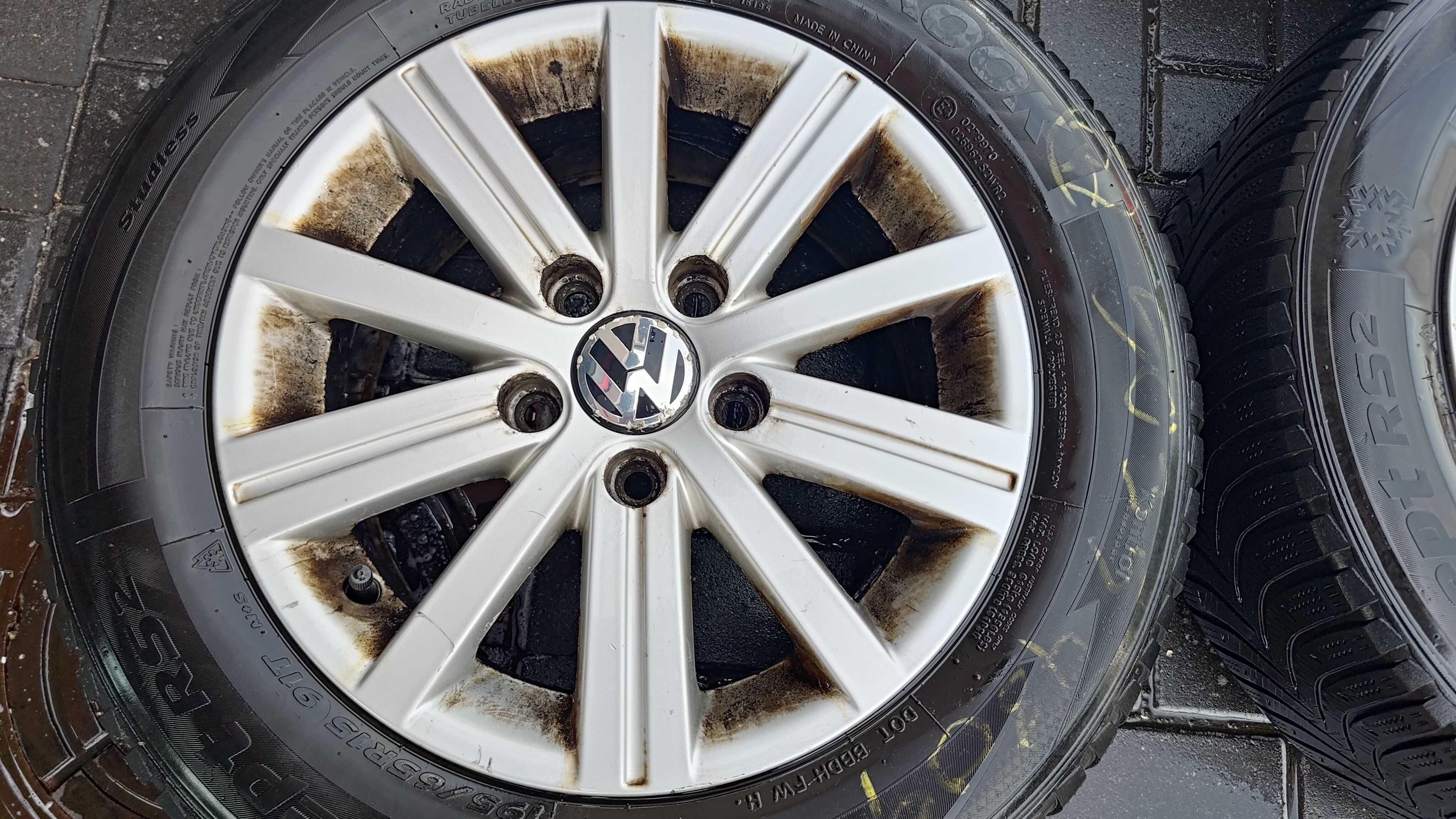 Felgi koła aluminiowe VW 6,5x15 ET 50 5x112