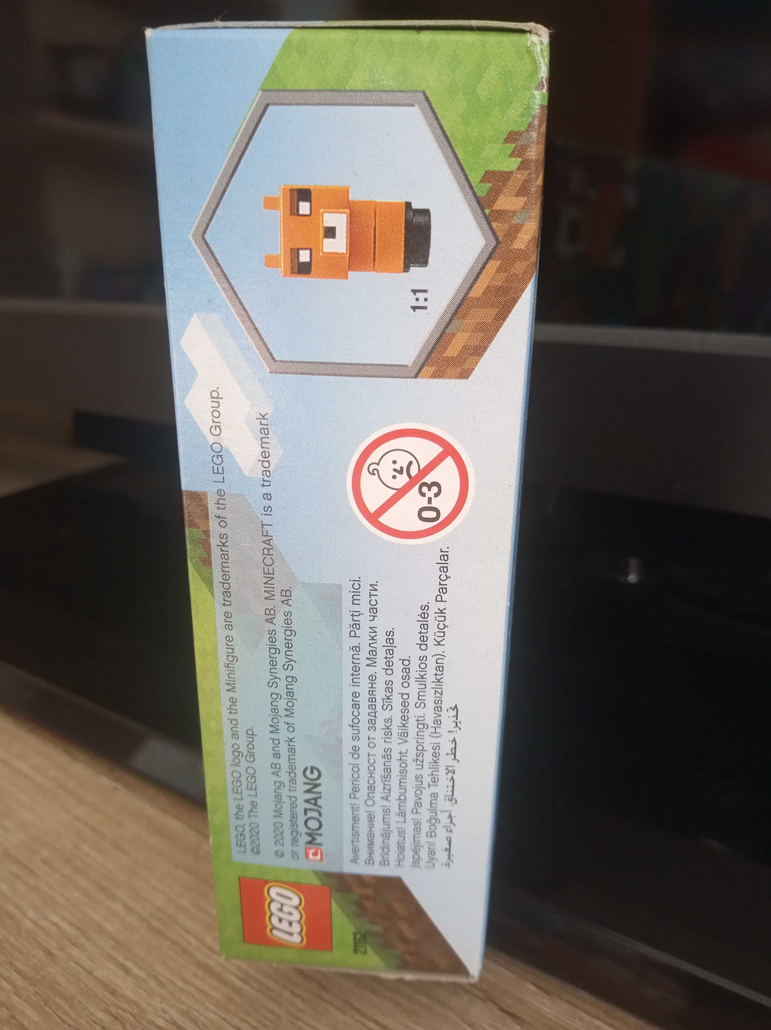 Lego MINECRAFT  nr 21162  Przygoda  w tajdze - Nowe nie otwierane