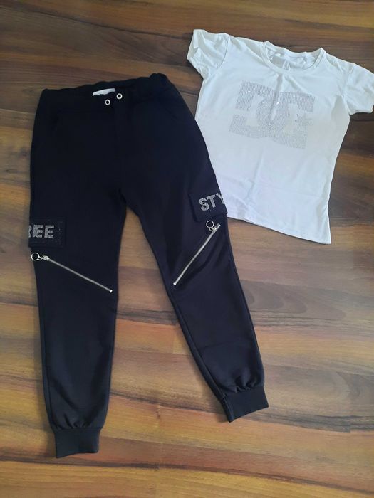 Jak spodnie dresowe bojówki cyrkonie rozmiar 36/S polski producent