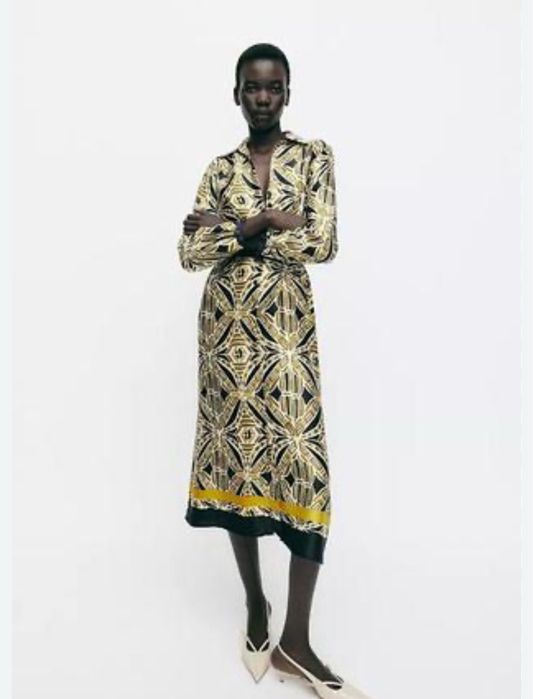 Сукня атласна ZARA