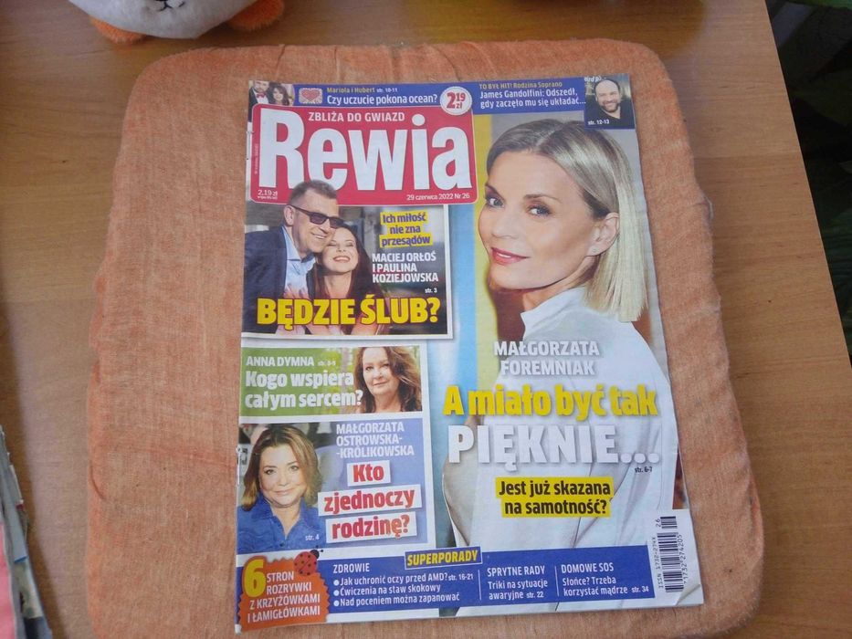 Tygodnik Rewia zbliża do gwiazd nr 26 czerwiec 2022 gazeta