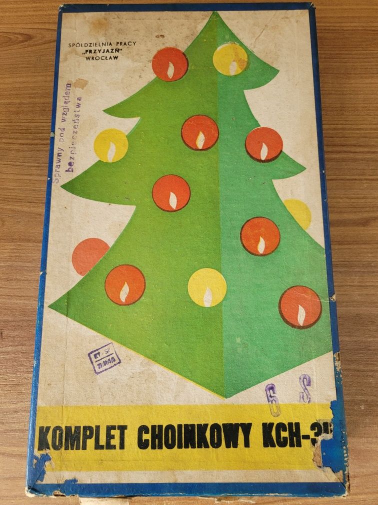 Lampki choinkowe prl