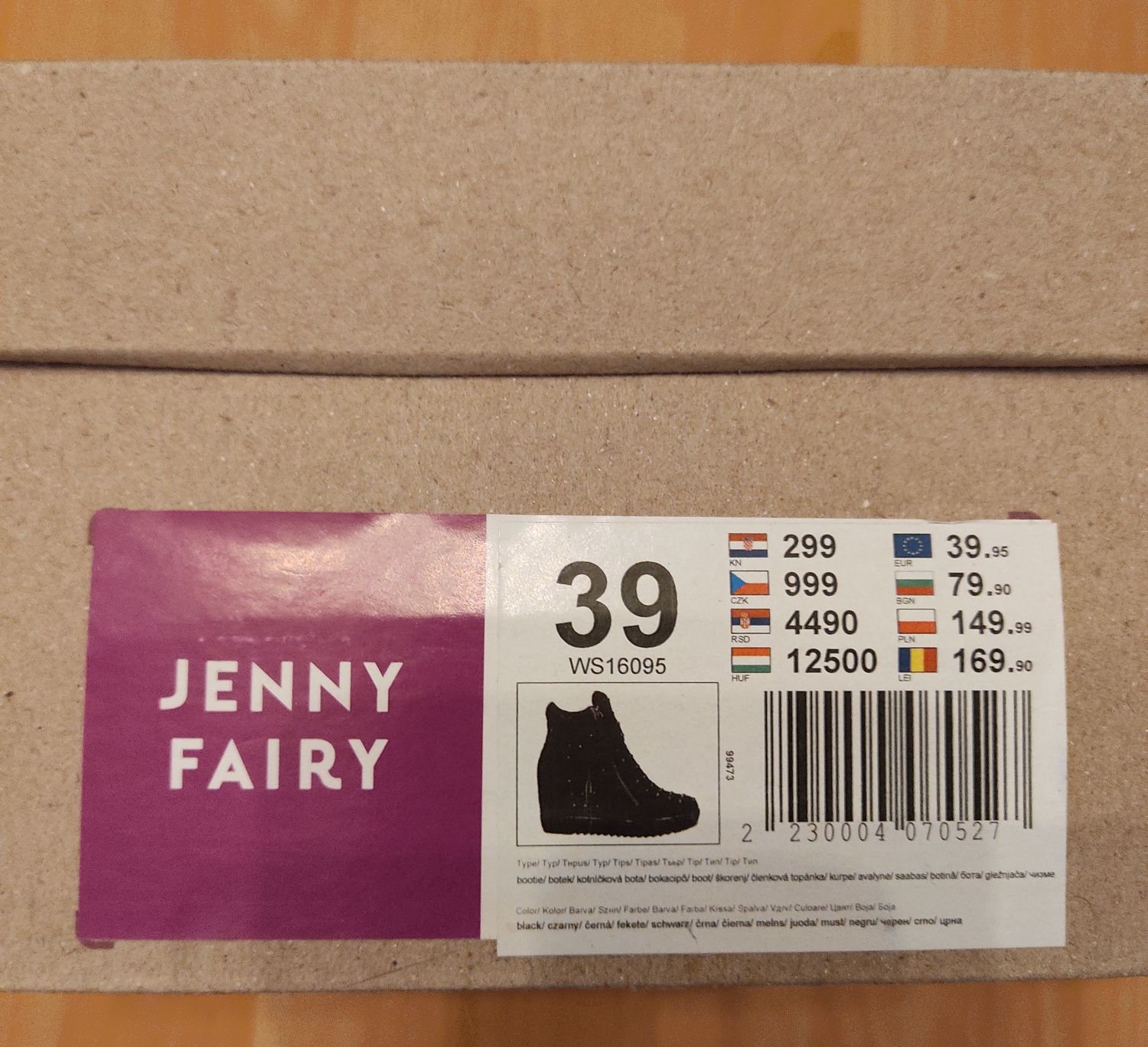 Damskie piękne buty Jenny Fairy