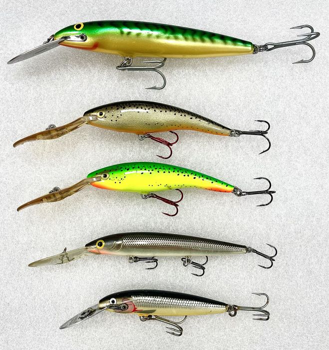 Zestaw woblerów trollingowych RAPALA Magnum Tail Dancer Husky Jerk