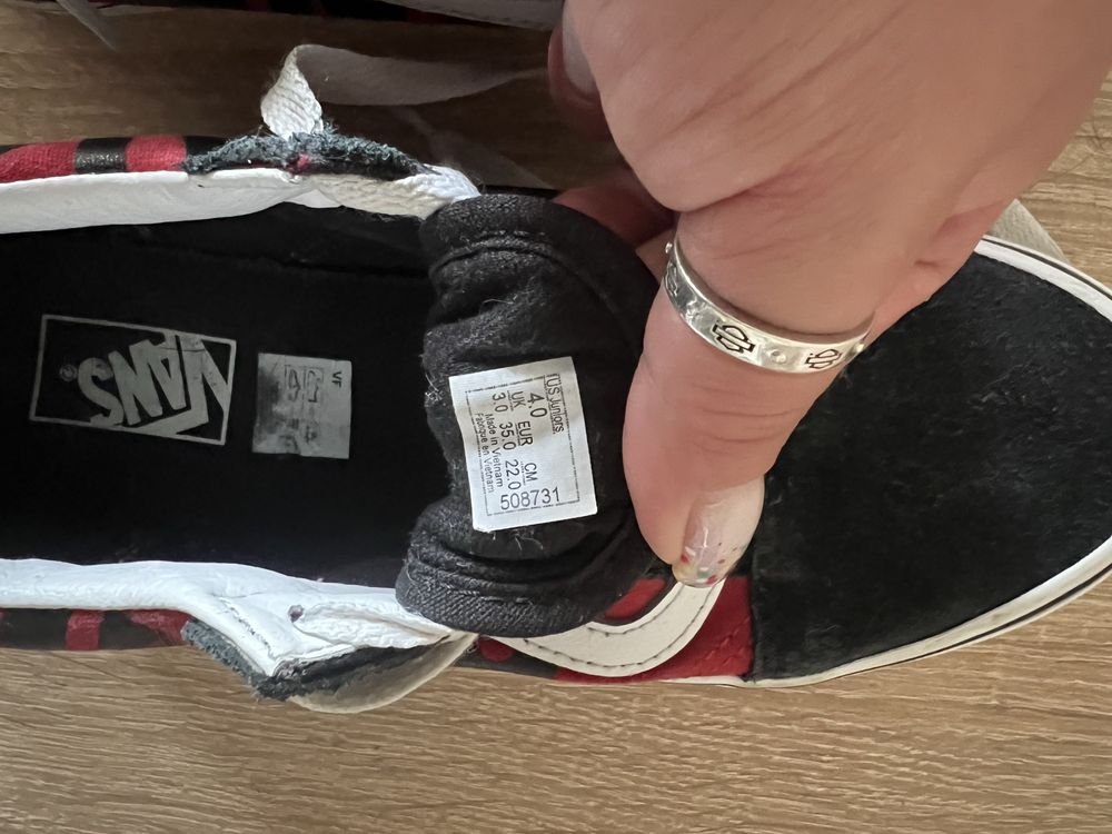 Vans trampki jak nowe raz na nodze