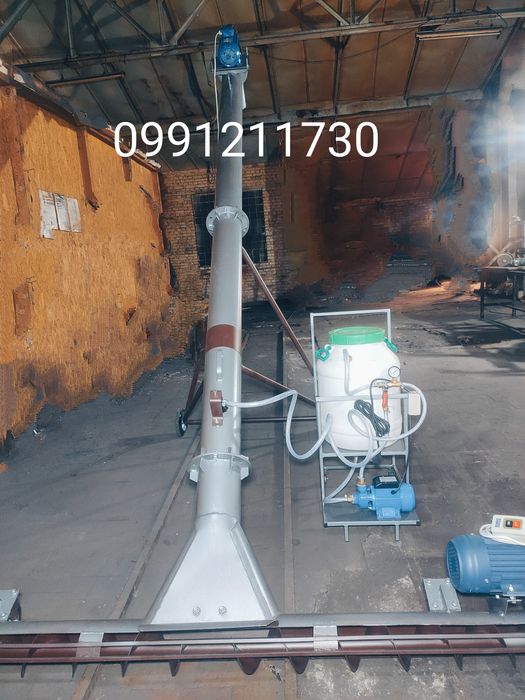 Шнек шнековий навантажувач шнековий погрузчик зерна гибкий шнек