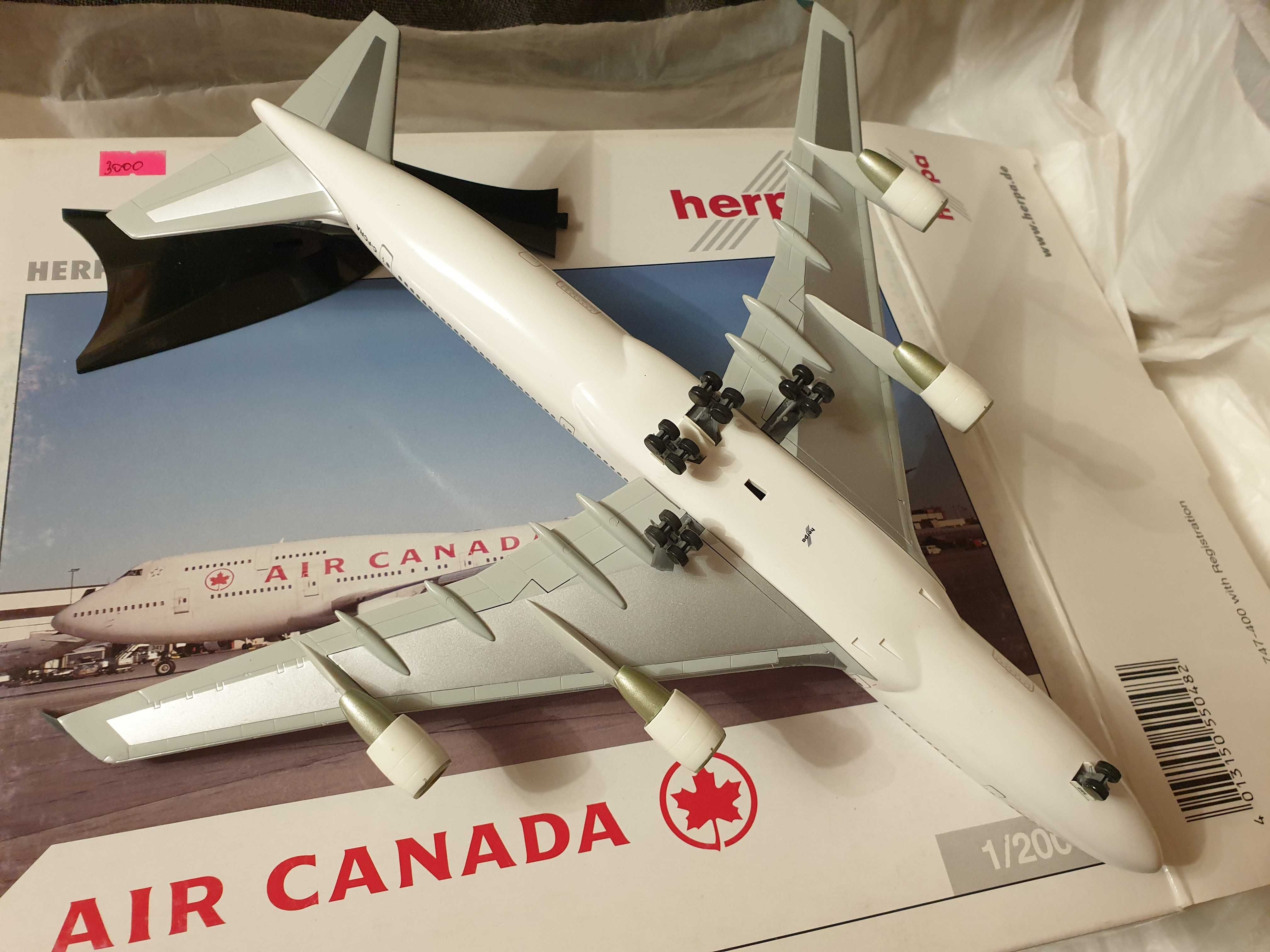 1/200 Herpa 550482 Boeing 747-400Air Canada