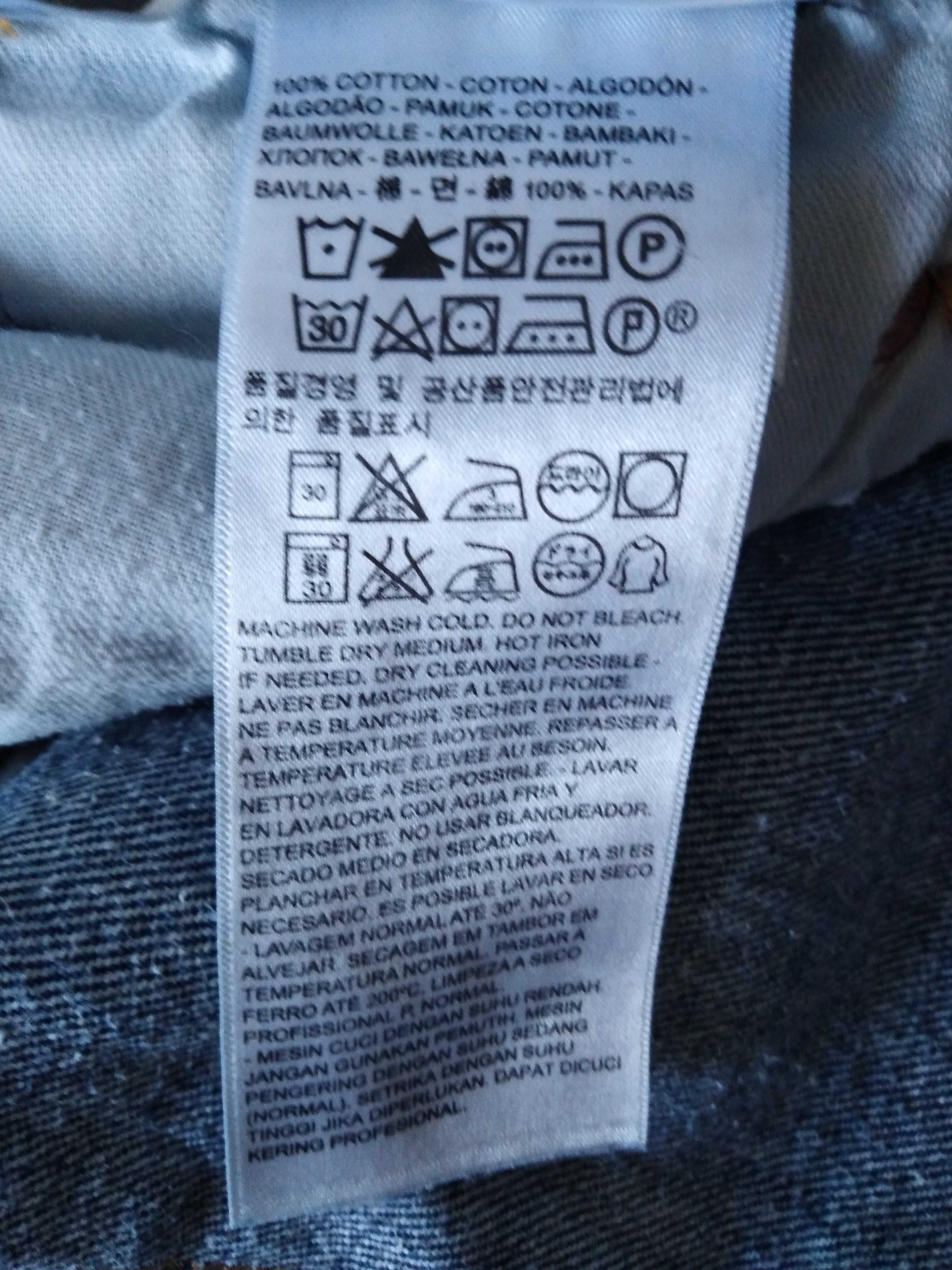 Calças Ganga Azuis Levi Strauss & Co W32 L30