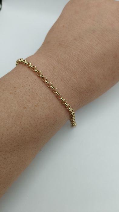 Złota Bransoletka Roli 18cm Pr.585 Nowa Zapraszamy