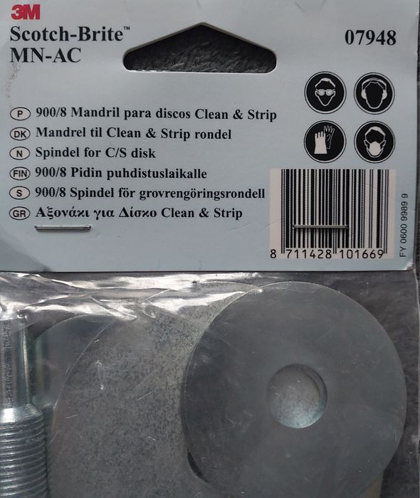 3M trzpień mocujący do szczotek